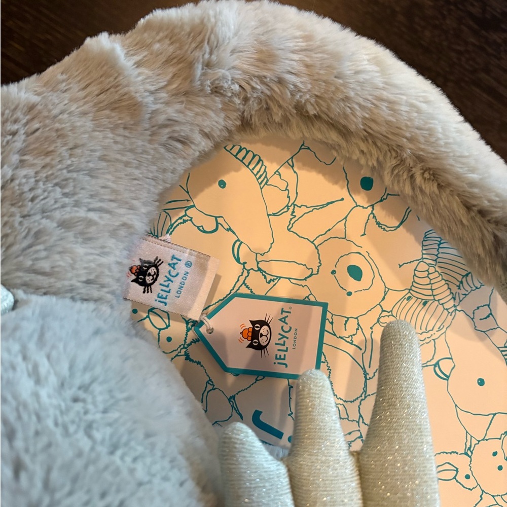 NWT Jellycat Sage Dragon (Authentic) - Picture 3 of 4